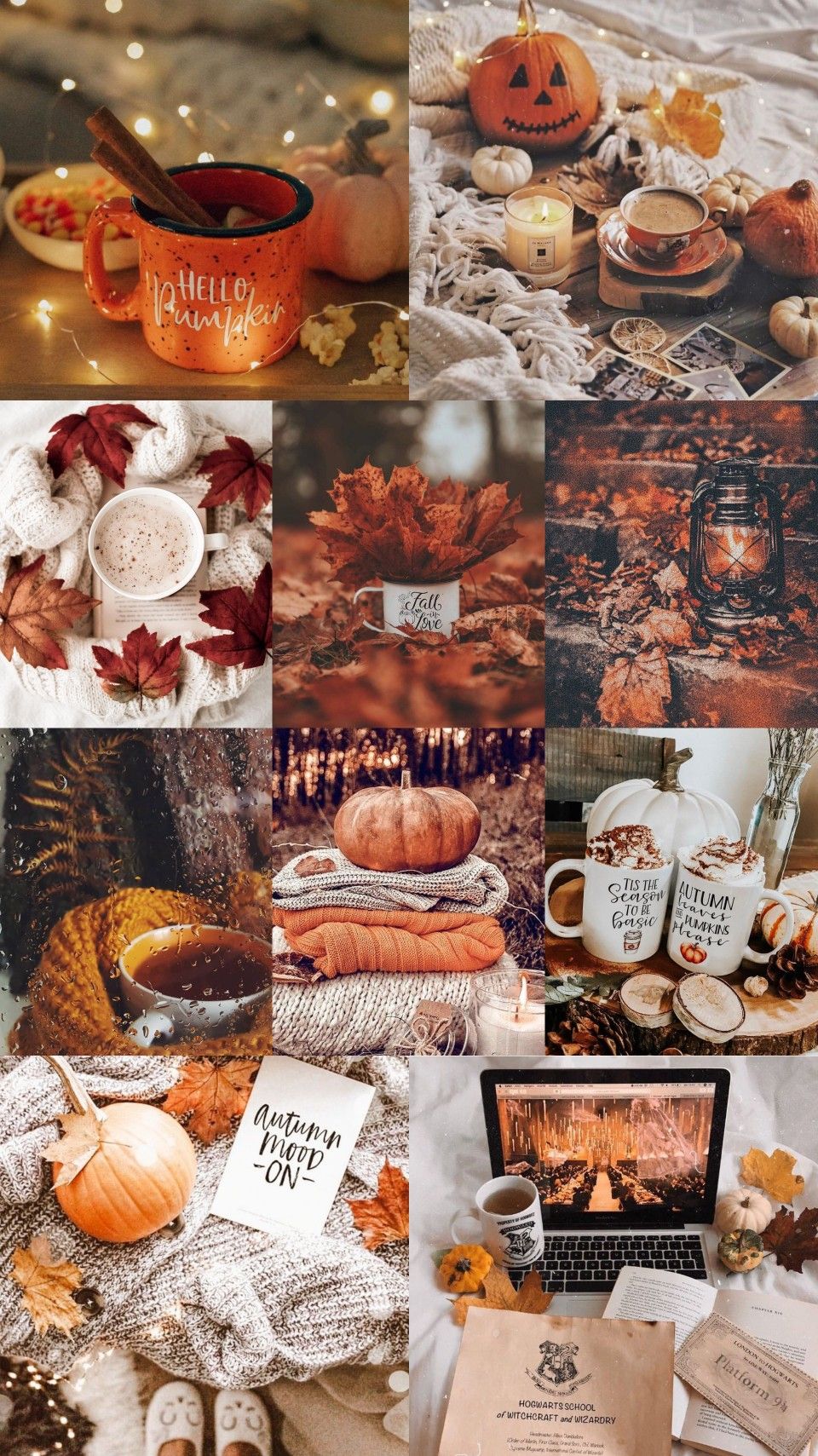 Autumn wallpaper. Thanksgiving wallpaper, Fall halloween decor, Autumn