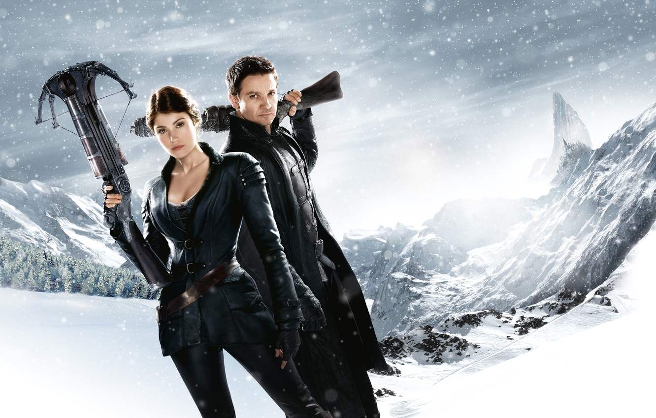 Wallpaper wallpaper, Fantasy, Famke Janssen, and, Jeremy Renner, Hunters, HD wallpaper, 1080p, Gemma Arterton, Muriel, 720p, &, Witch, Paramount, Gretel, Hansel image for desktop, section фильмы