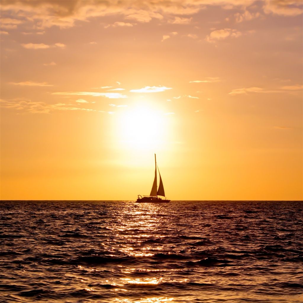 Sunset Ship On Big Island #iPad #Air #Wallpaper. iPad air wallpaper, Sunset, Big island