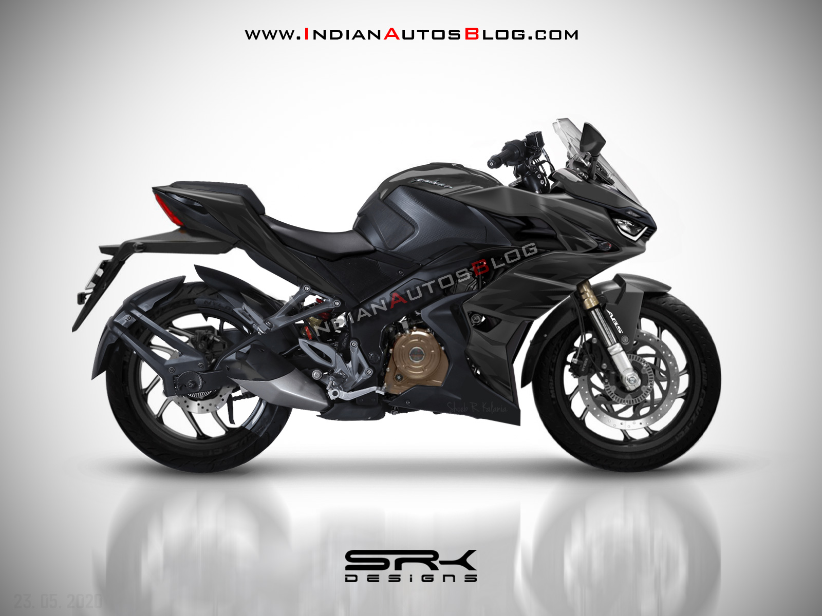 Here’s how the Bajaj Pulsar RS400 could look like