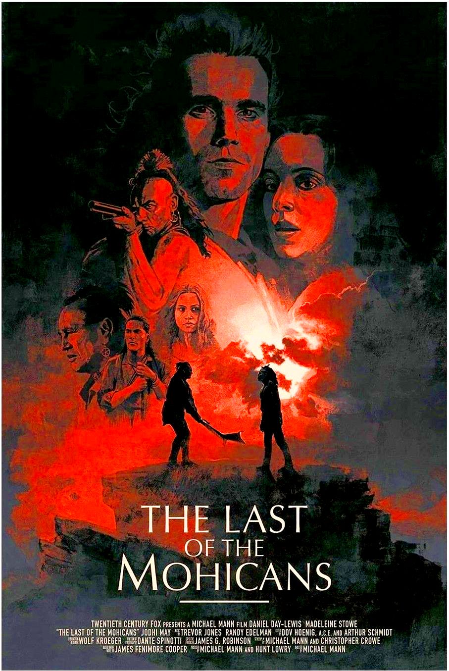 Last of the Mohicans 1992 poster art find repin