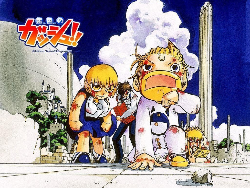 Konjiki no Gash Bell bell and Kiyo Wallpaper 23112807. Manga anime, Anime, Cultura pop