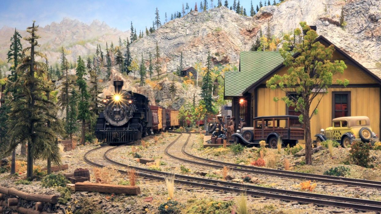 Toy Train Wallpapers - Wallpaper Cave