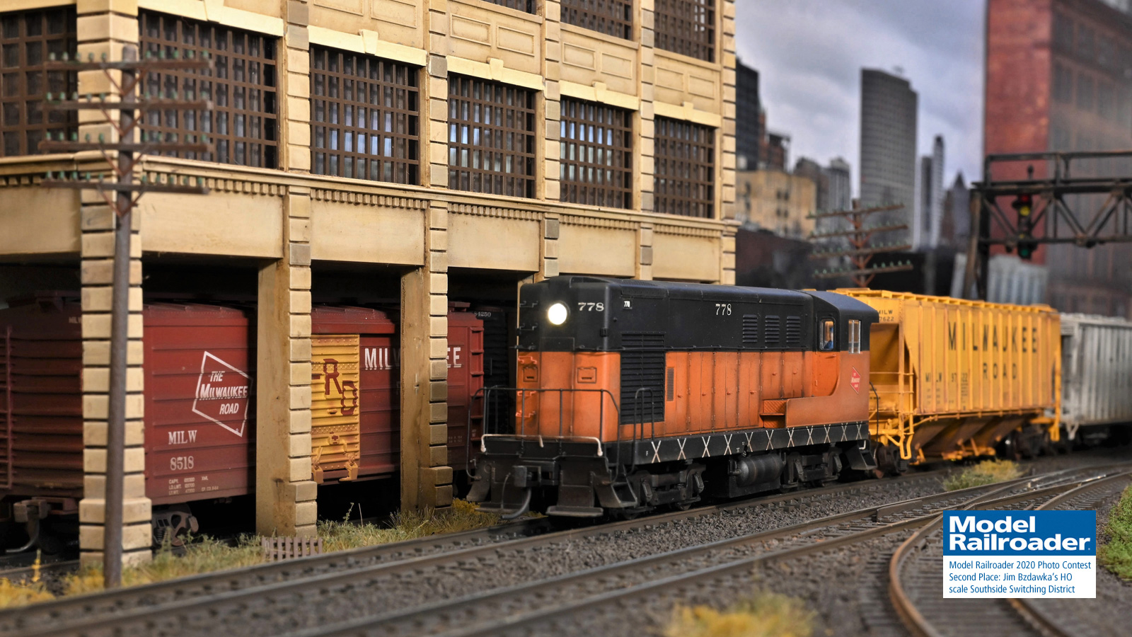 Desktop wallpaper from the 2020 Model Railroader Trackside Photo Contest
