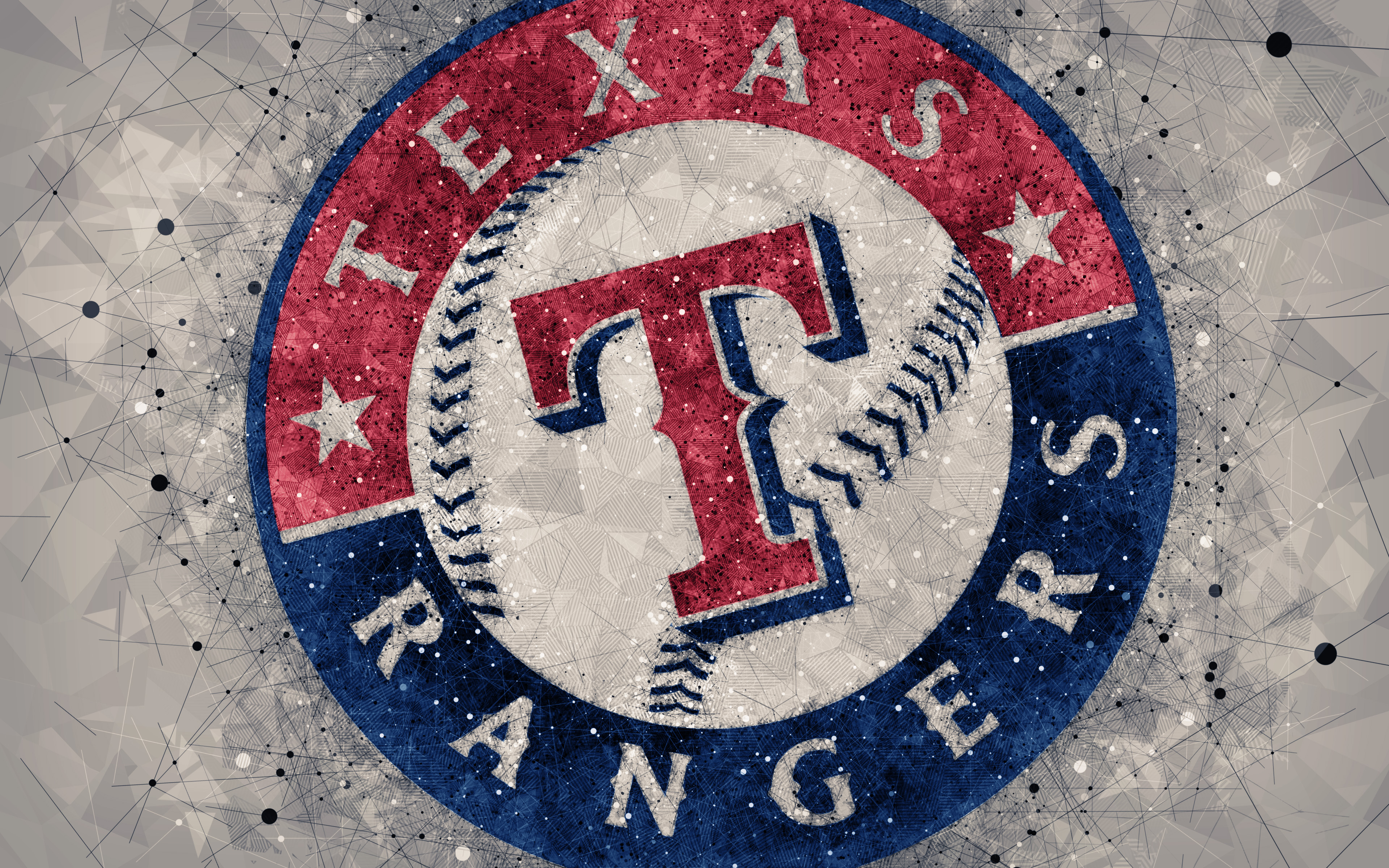 Logo Baseball MLB Texas Rangers Sports