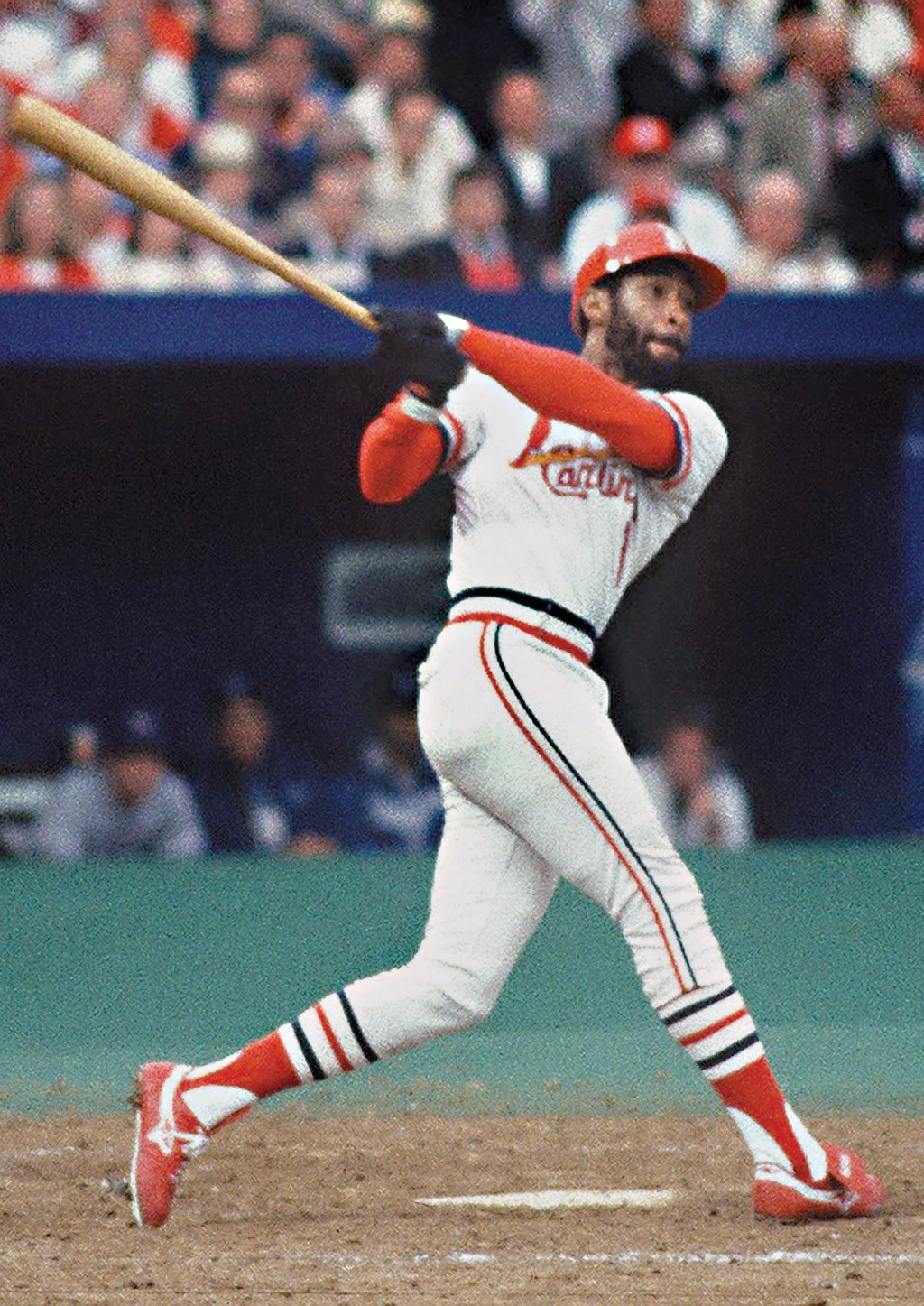 Download Ozzie Smith Playing Baseball Wallpaper