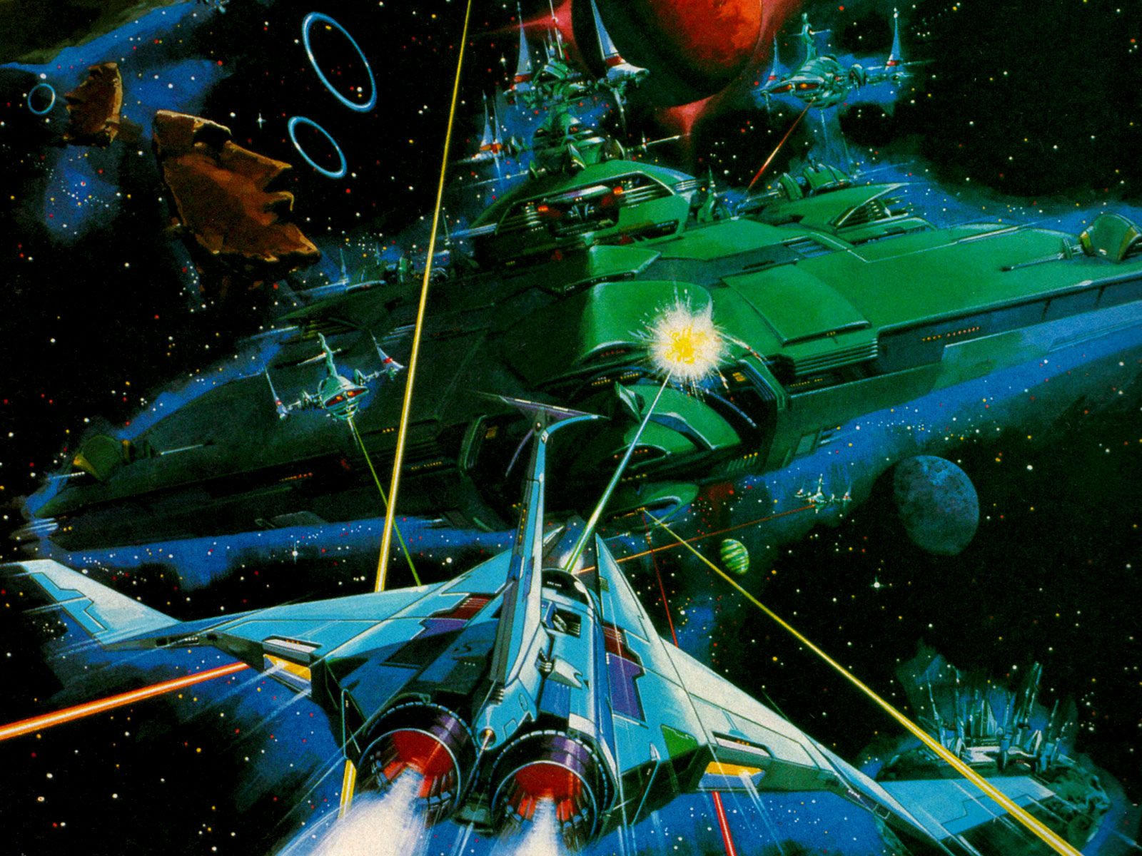 Gradius Wallpaper Free Gradius Background