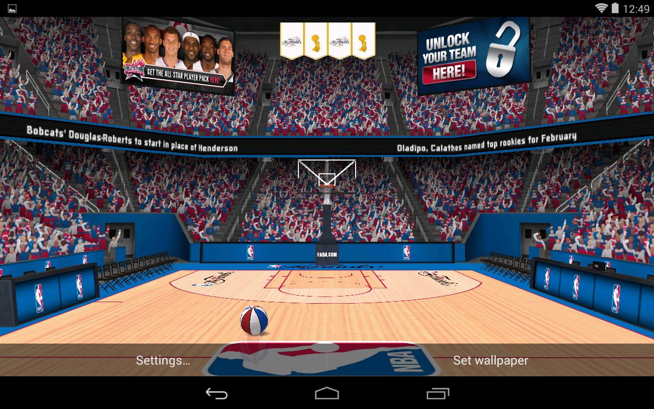 basketball live wallpaper, sport venue, arena, scoreboard, stadium, games