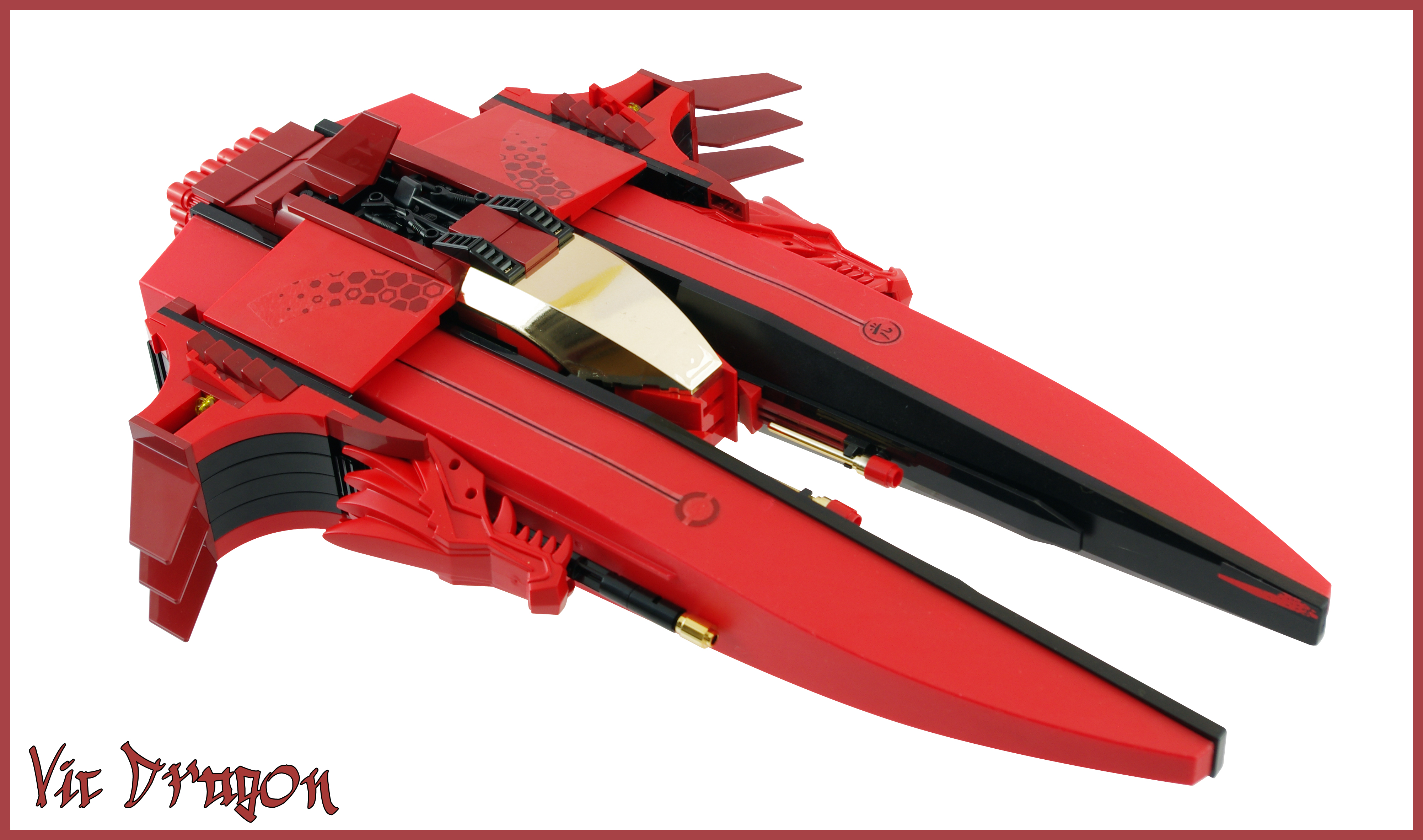 Wallpaper, sf, LEGO, space, vv, moc, starfighter, gradius, vicviper, novvember 4004x2364