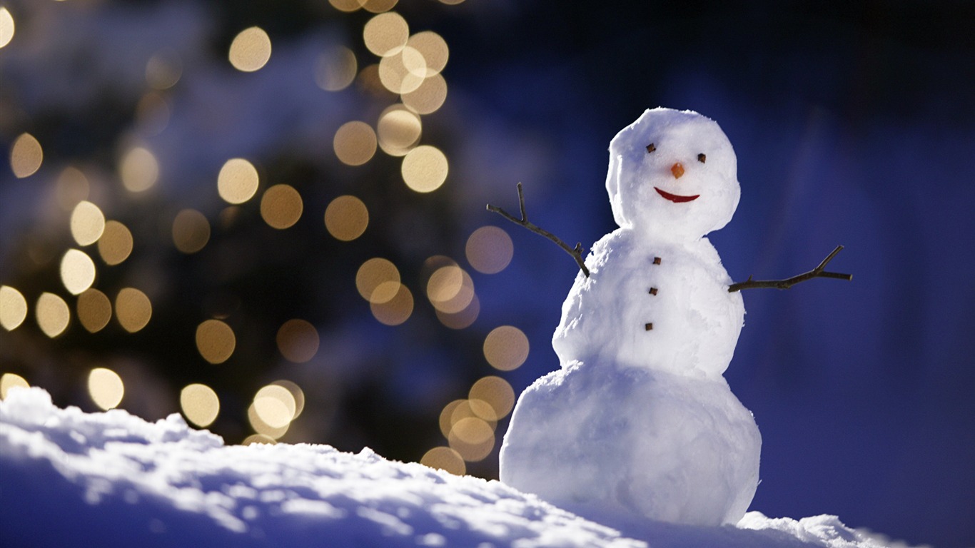 Aesthetic cute snowman Christmas HD computer wallpapers 16 Preview
