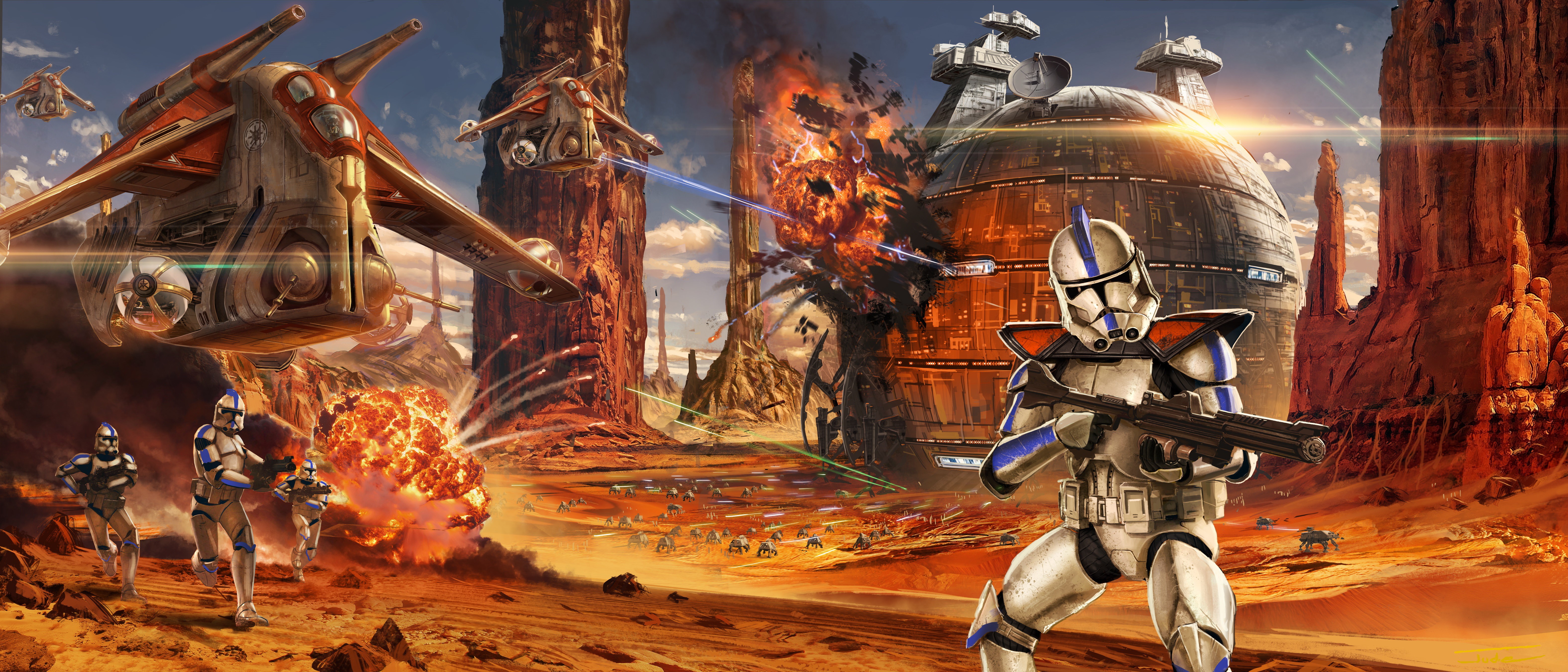 Clone Trooper HD wallpaper, Background