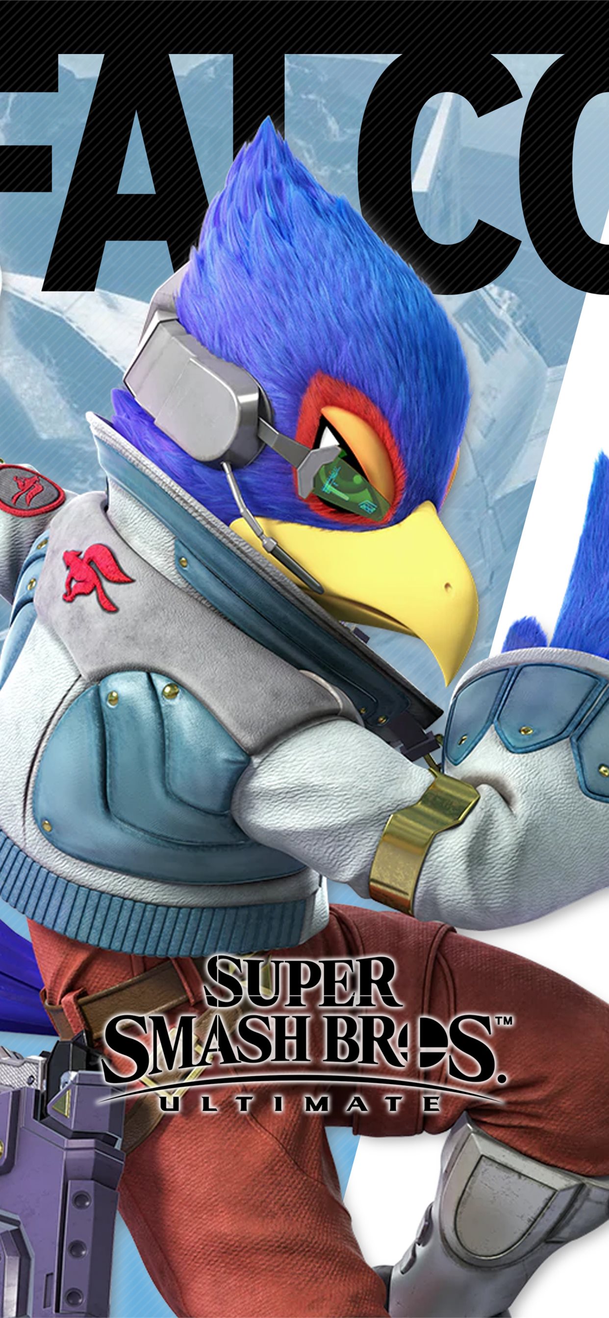 Super Smash Bros Ultimate Falco Wallpaper iPhone X Wallpaper Free Download