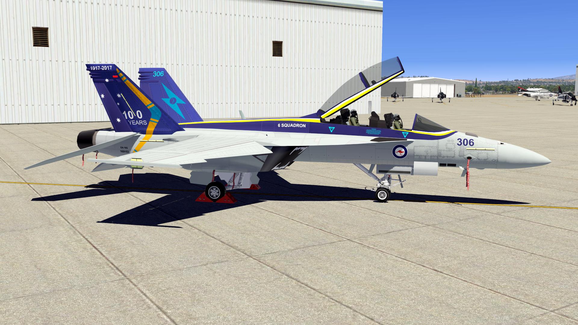 F18 RAAF 6SQN Centenary Skins Plane.Org Forum