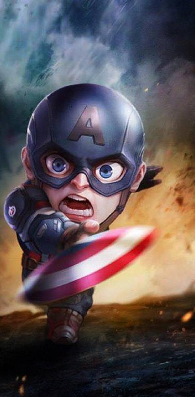 Baby Captain America wallpaper