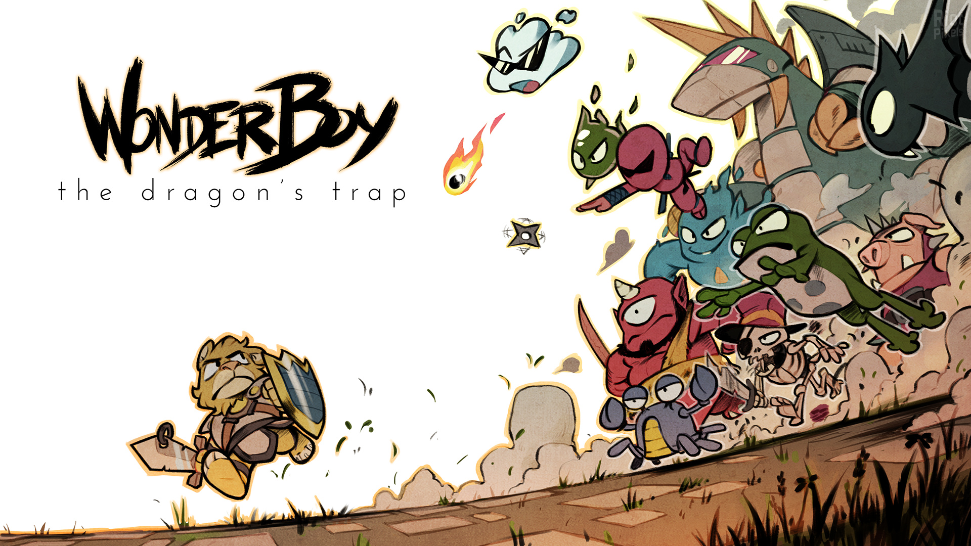 Wonder Boy: The Dragon's Trap wallpaper at Riot Pixels, image