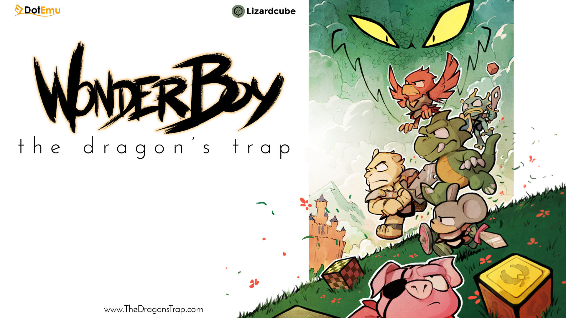 Wallpaper from Wonder Boy: The Dragon's Trap