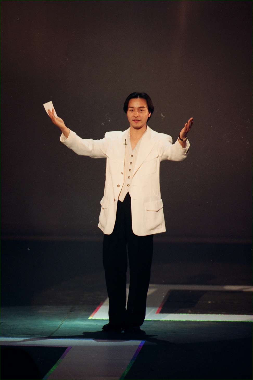 rare photo of Leslie Cheung from the style icon's golden time. South China Morning Post