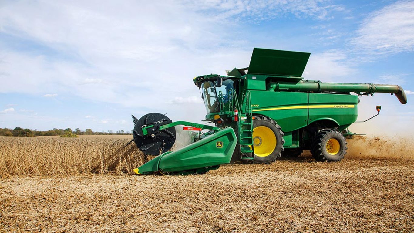S770 Combine. Grain Harvesting. John Deere US