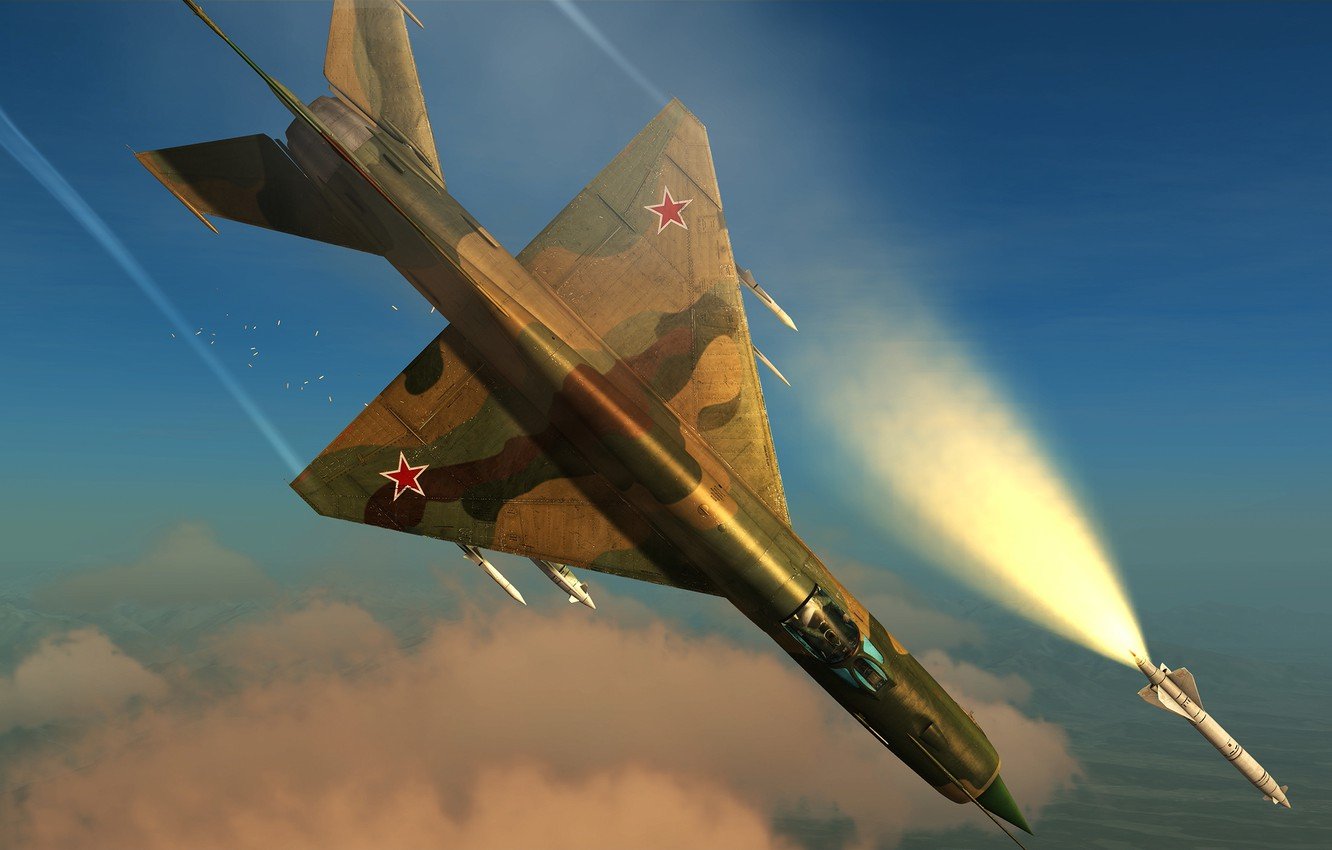 Wallpaper fighter, multipurpose, The MiG- the simulator, «Eagle Dynamics», DCS World image for desktop, section игры
