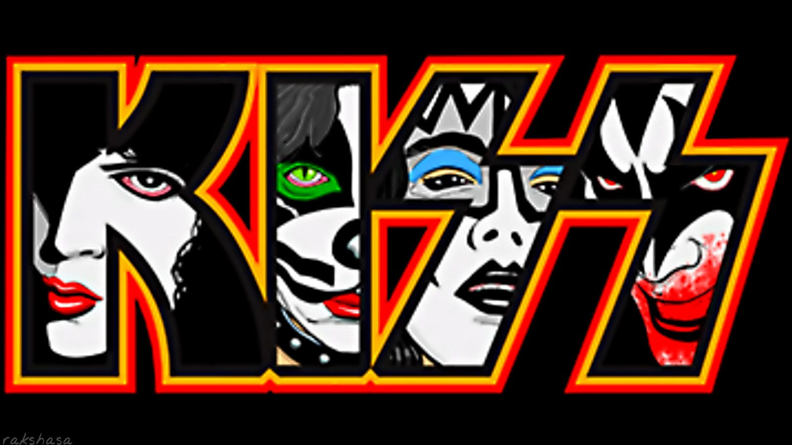 Kiss Logo Wallpaper Free Kiss Logo Background