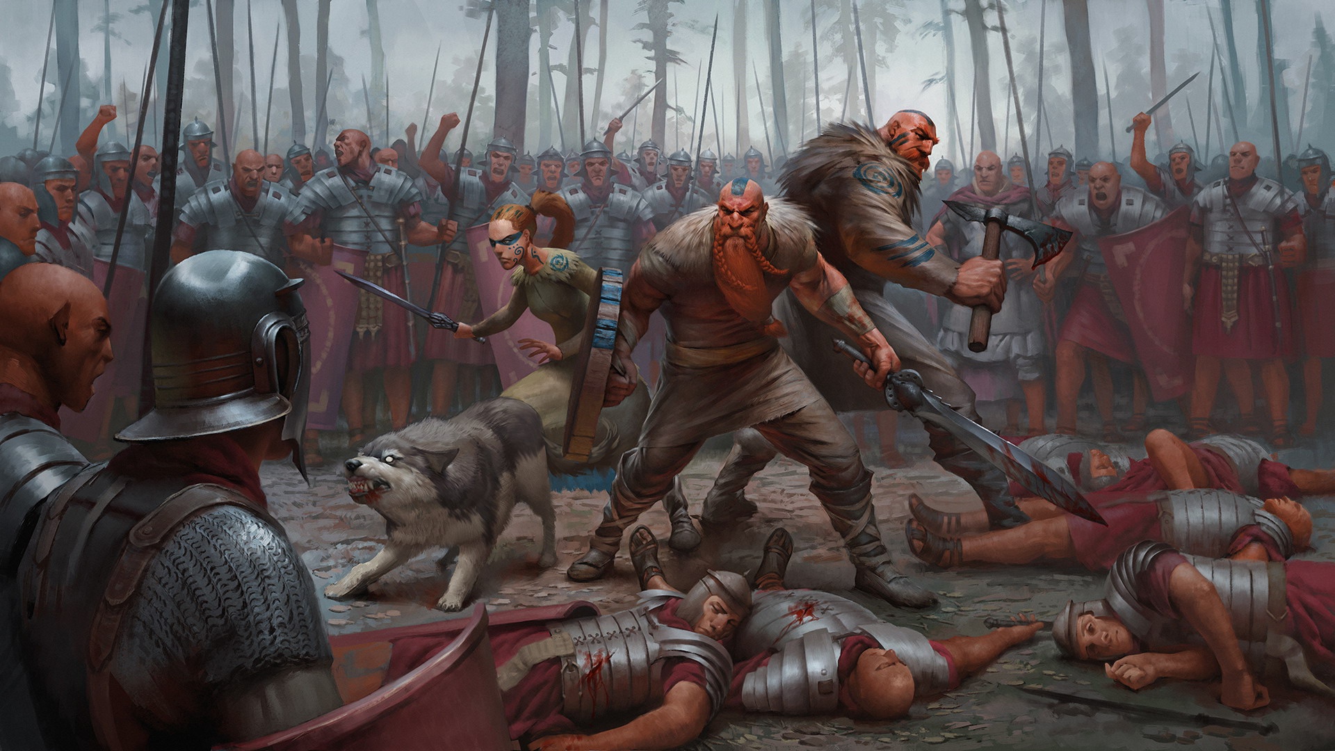 Roman Legionary HD wallpaper, Background