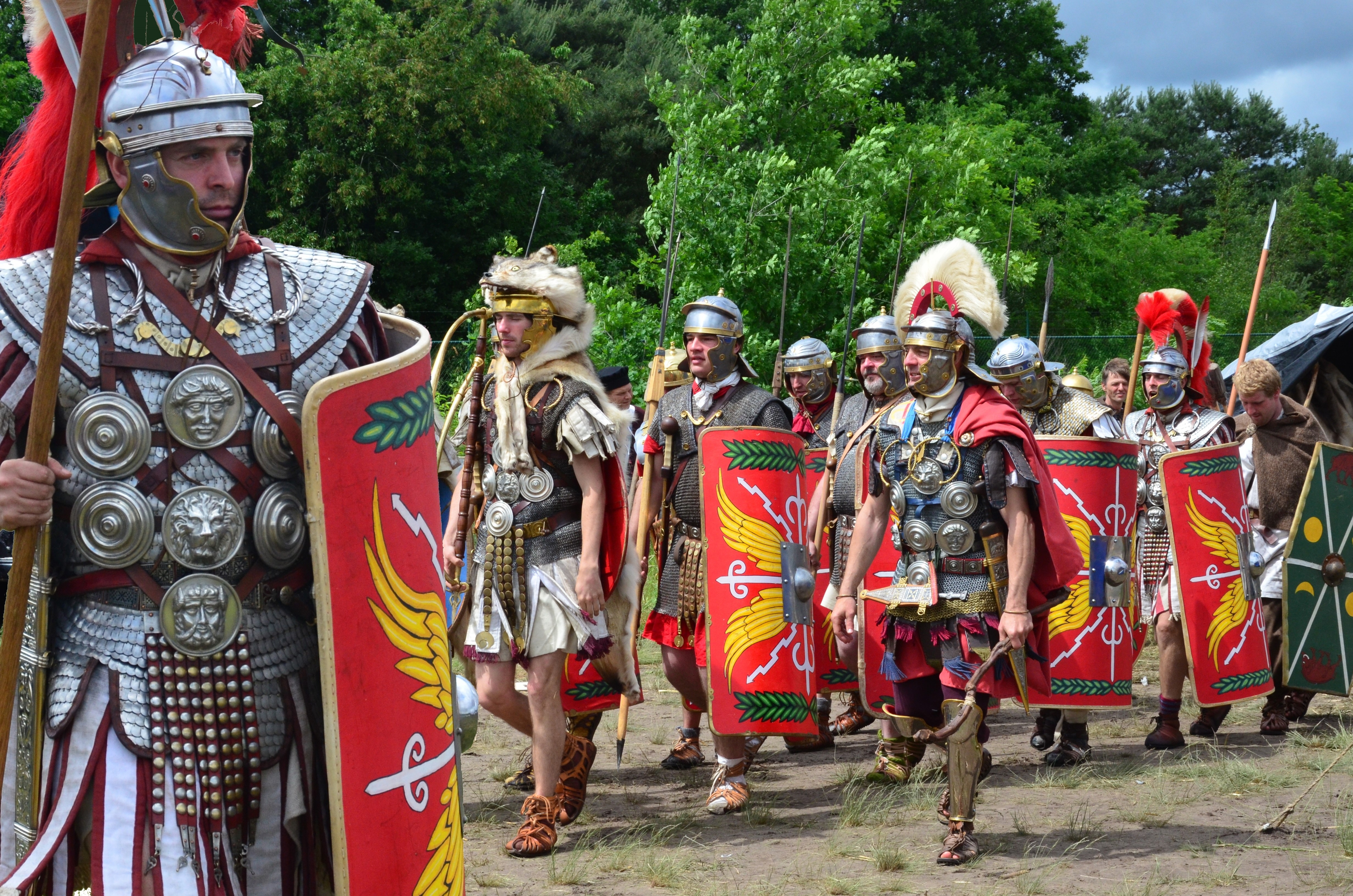 Roman legionaries HD wallpaper, Background