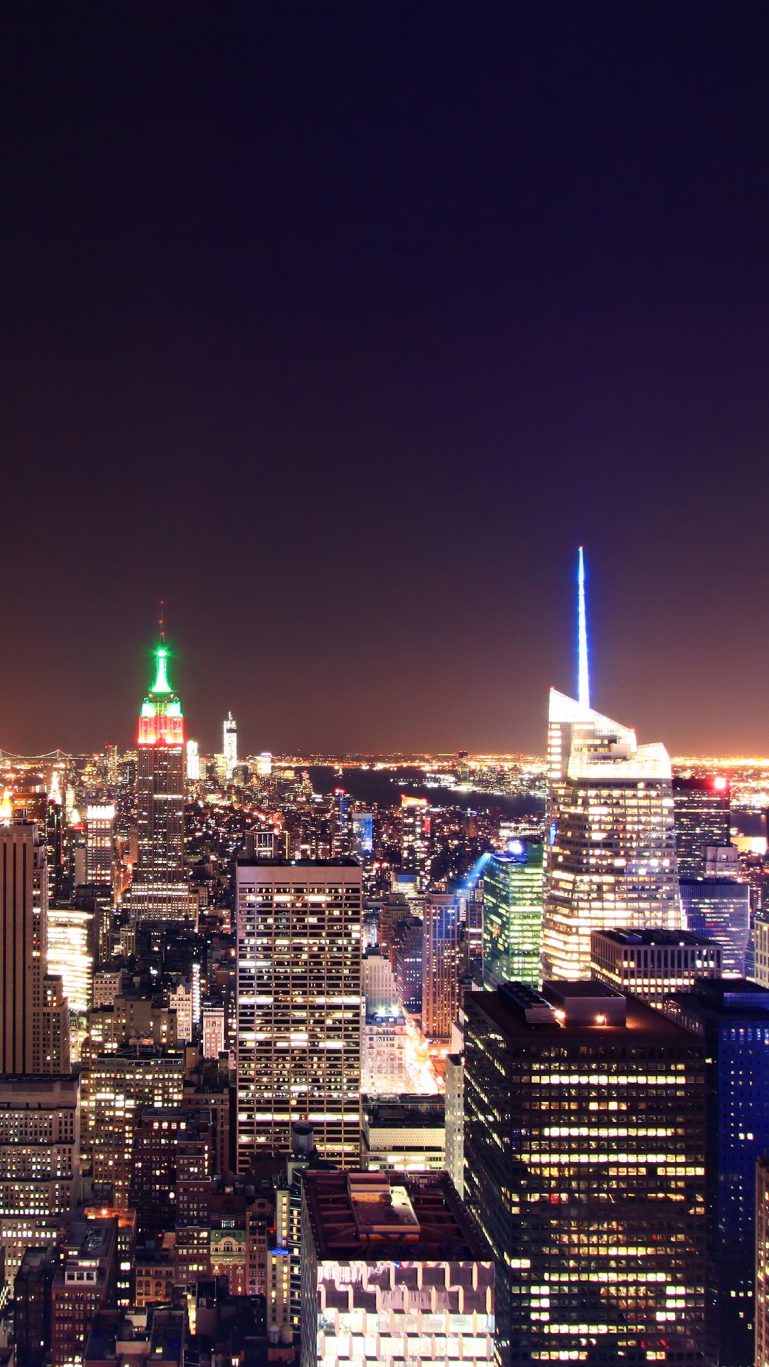 New York City Nightscape 4K Wallpaper