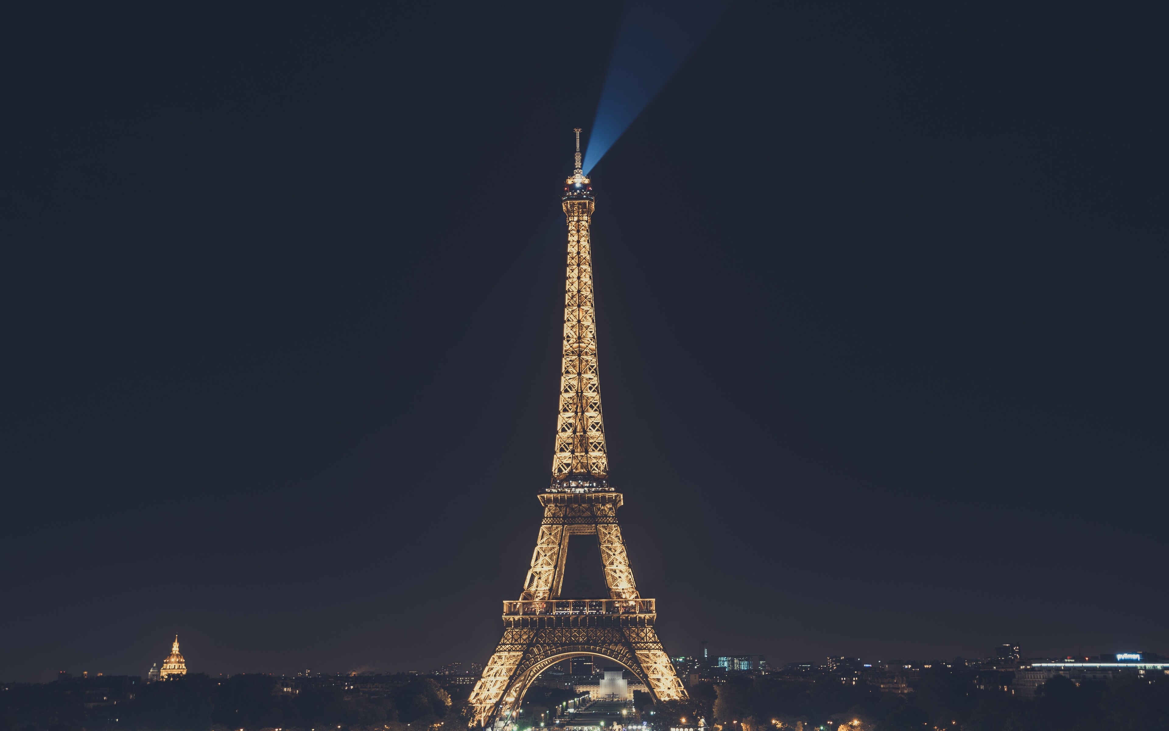 Eiffel Tower Nightscape 4k HD 4k Wallpaper, Image, Background, Photo and Picture