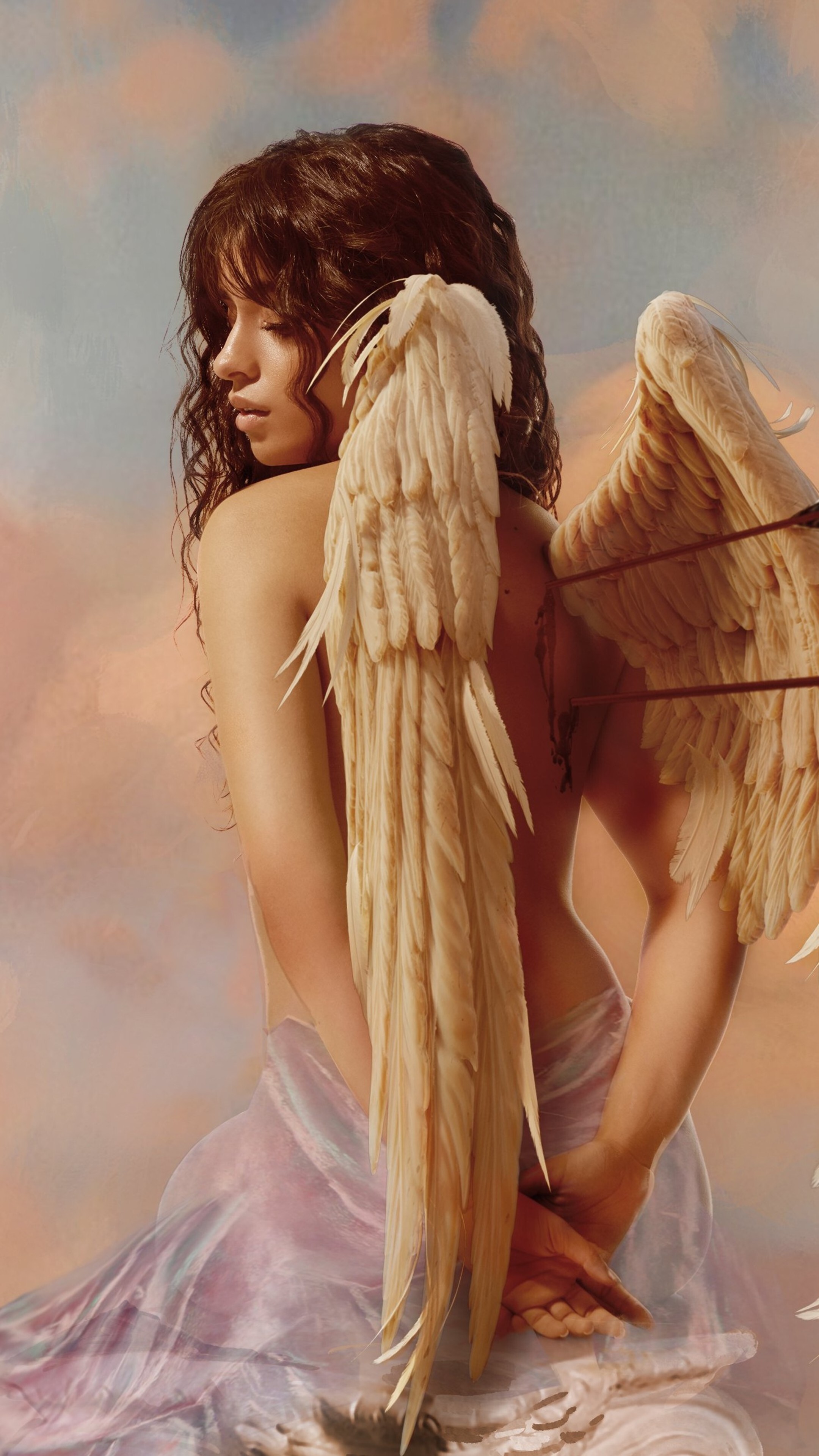 Camila Cabello, Angel, Wings, 4K phone HD Wallpaper, Image, Background, Photo and Picture. Mocah HD Wallpaper