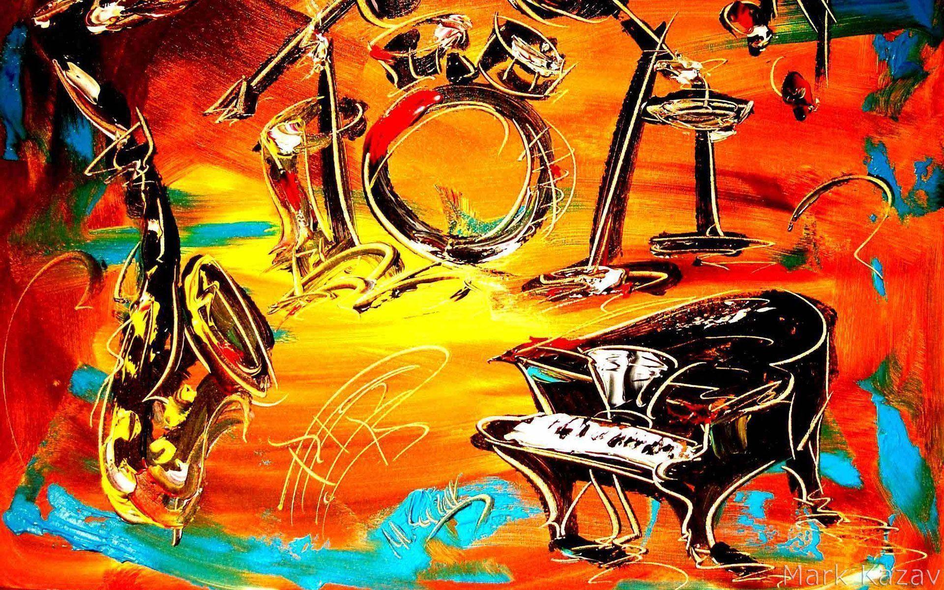 Jazz Art Wallpaper, HD Jazz Art Background on WallpaperBat
