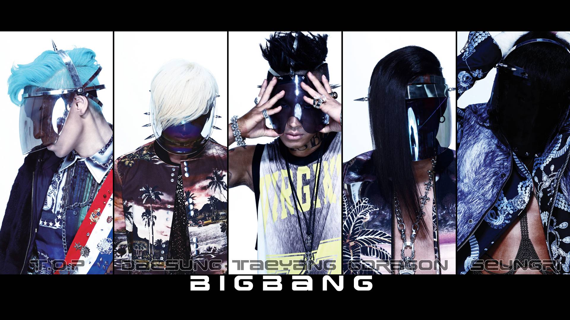 Big Bang Kpop Background Wallpaper