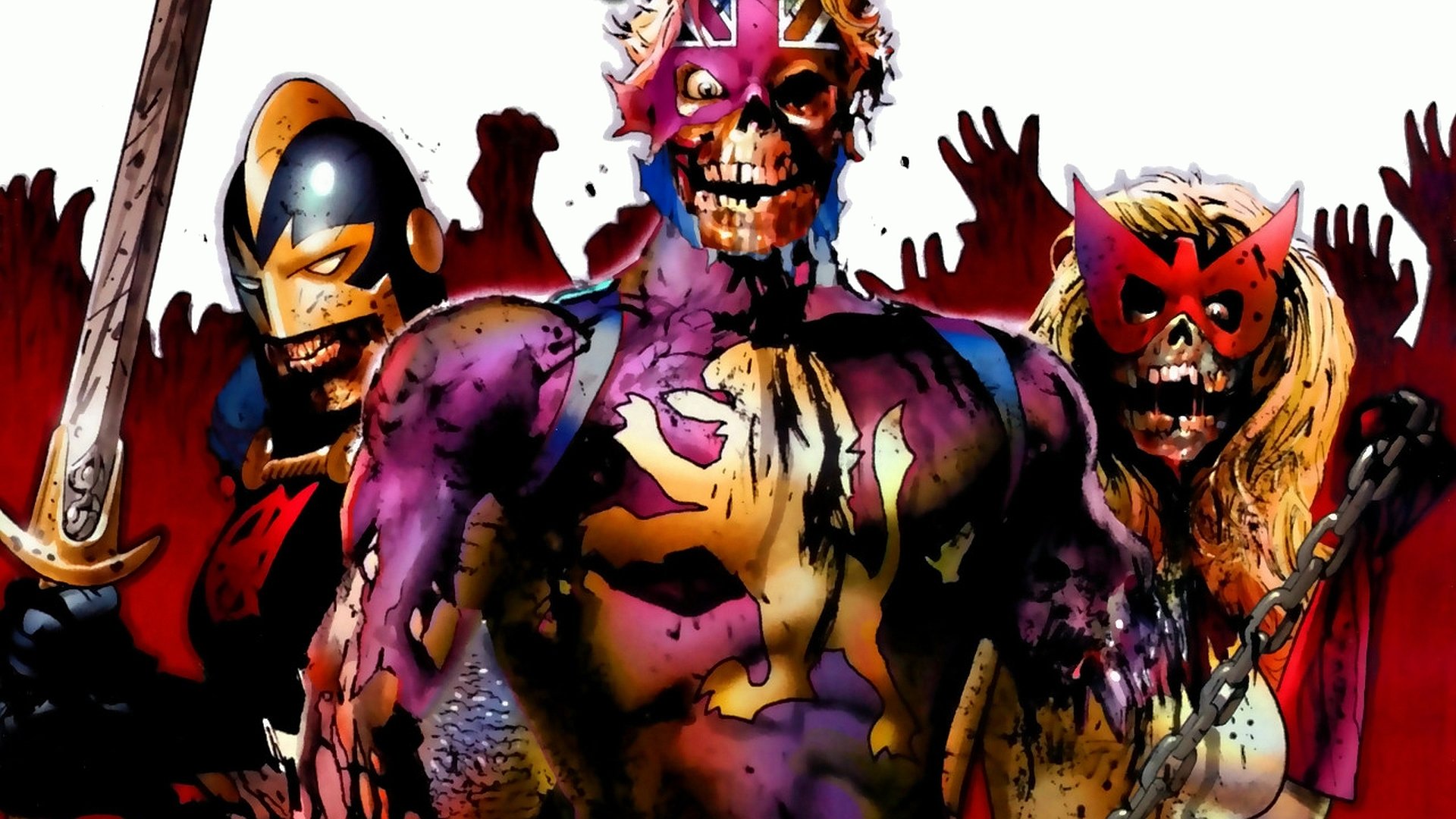 Marvel Zombies HD Wallpaper and Background Image
