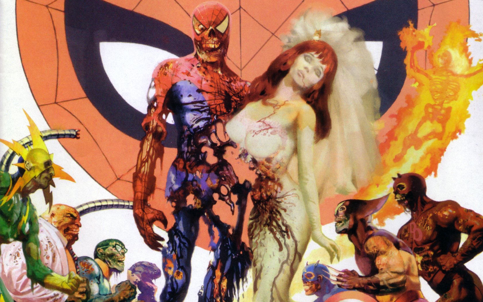 Marvel Zombies HD Wallpaper and Background Image