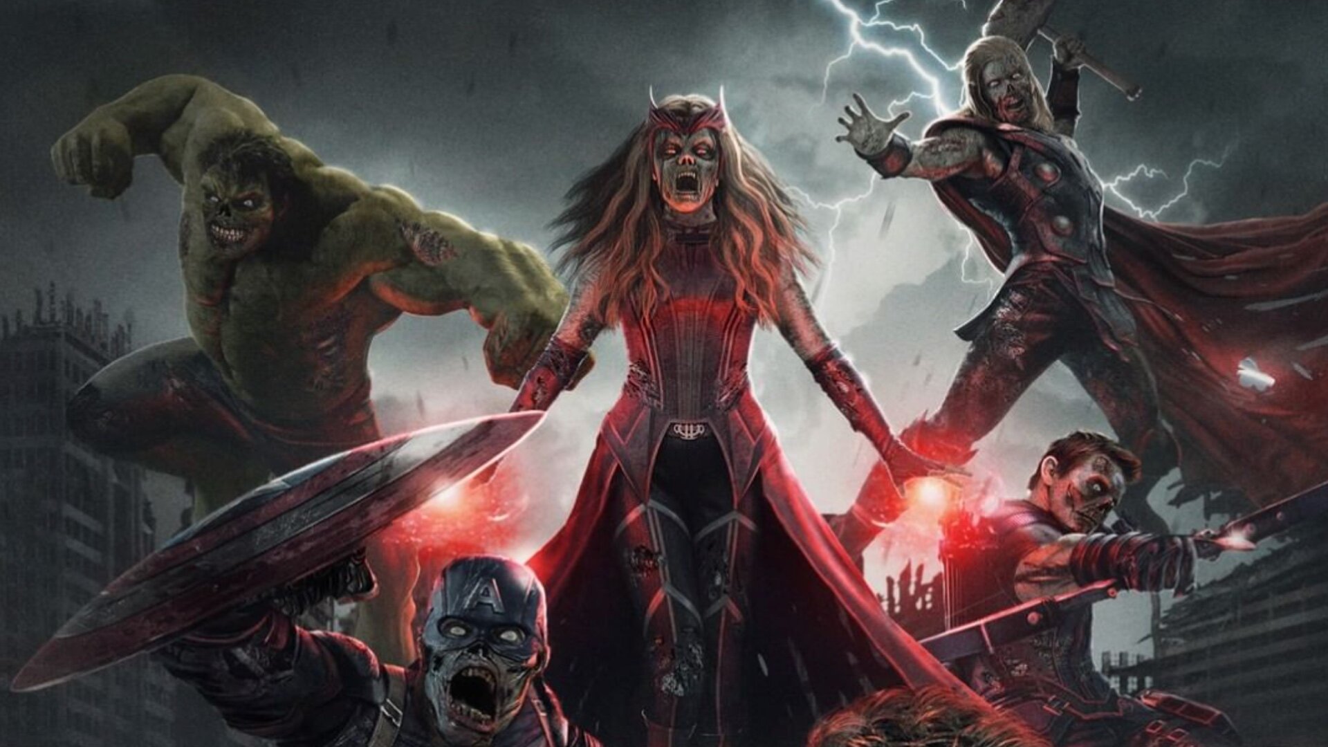 Marvel Fan Art Imagines A Live Action Marvel Zombies WHAT IF.? Spinoff AVENGERS: ZOMBIES