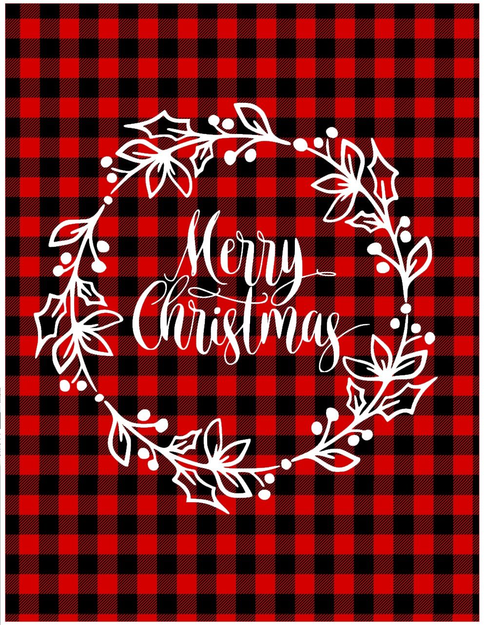 Download Plaid Red Christmas Iphone Wallpaper  Wallpaperscom