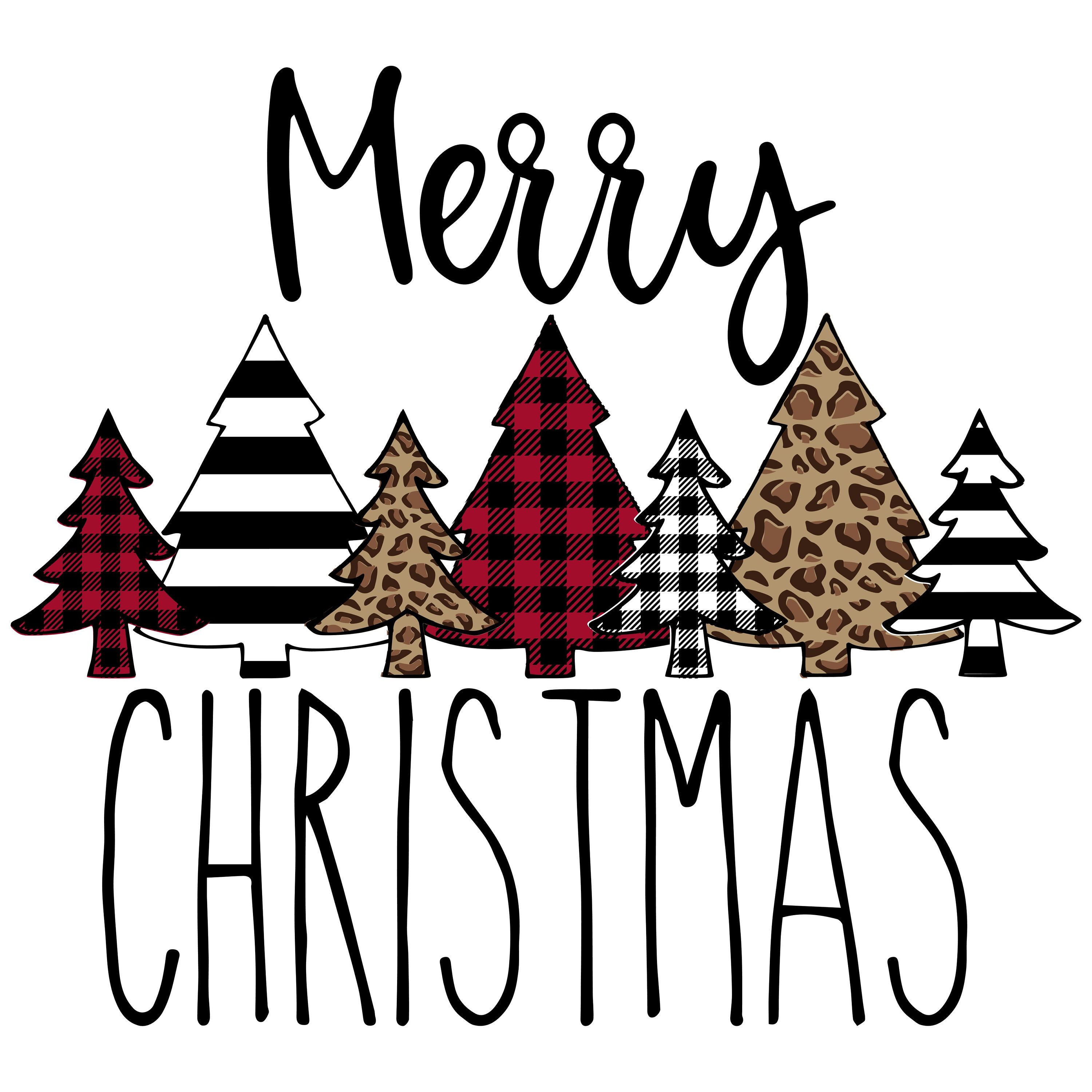 Merry Christmas Trees Cheetah Buffalo Plaid Stripes SVG PNG. Etsy In 2021. Christmas Wallpaper, Christmas Phone Wallpaper, Merry Christmas Wallpaper