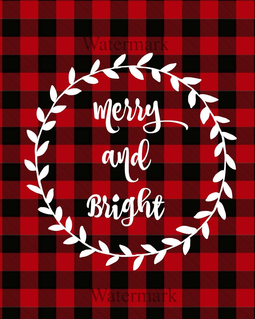 Excited to share the latest addition to my #etsy shop: Buffalo Plaid Christmas, Lumb. Cute christmas wallpaper, Christmas phone wallpaper, Buffalo plaid christmas