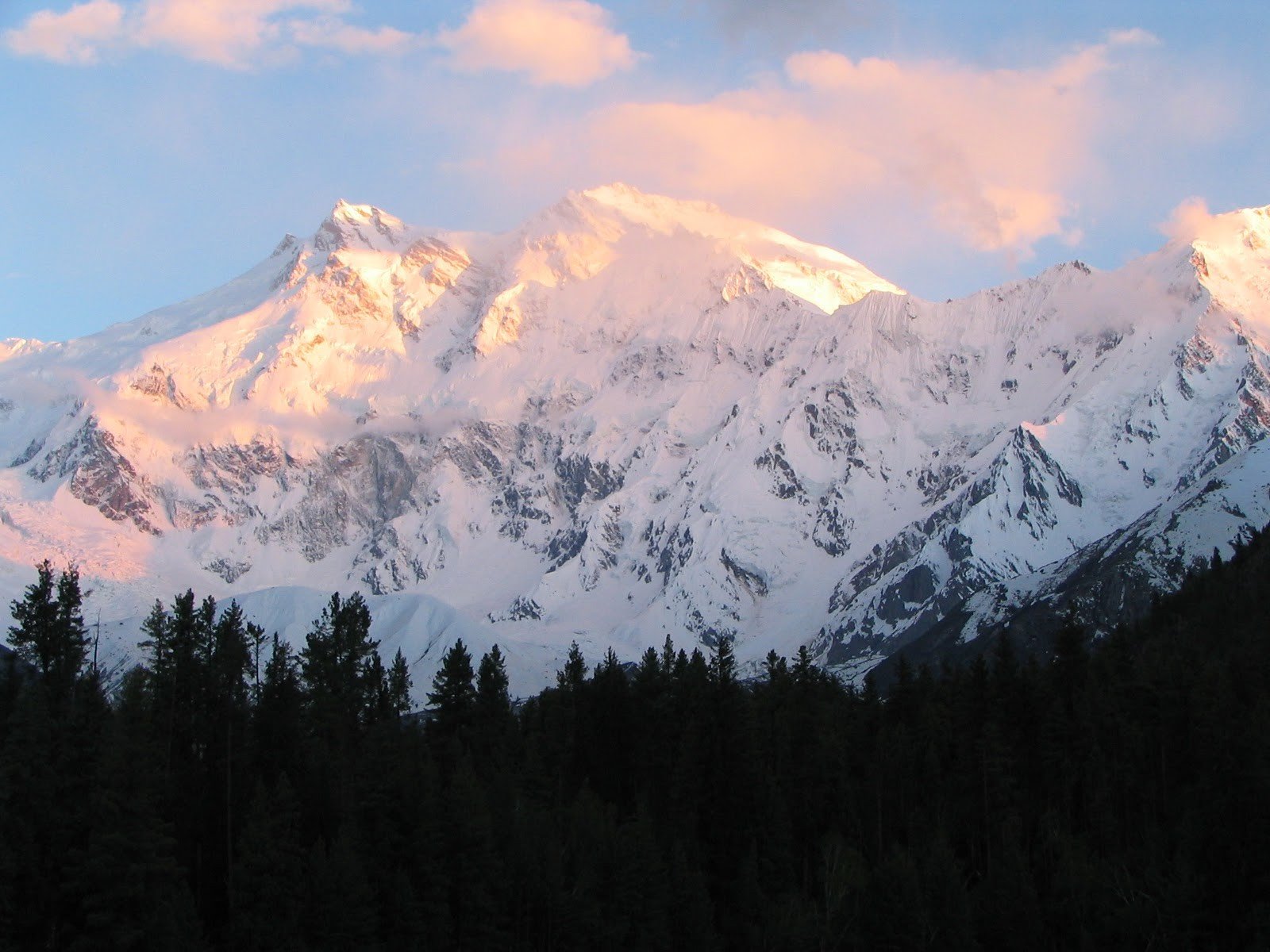 mountains, Golden, Himalaya, Nanga, Parbat Wallpaper HD / Desktop and Mobile Background
