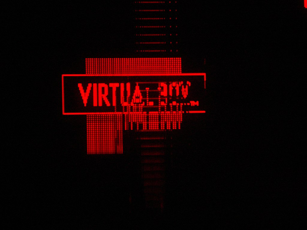 Virtual Boy glitch in right