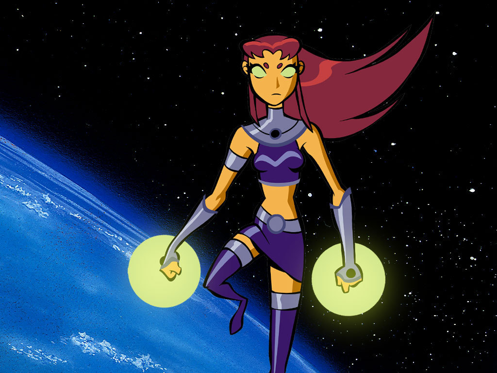 Mobile wallpaper Comics Starfire Dc Comics Teen Titans 517630  download the picture for free