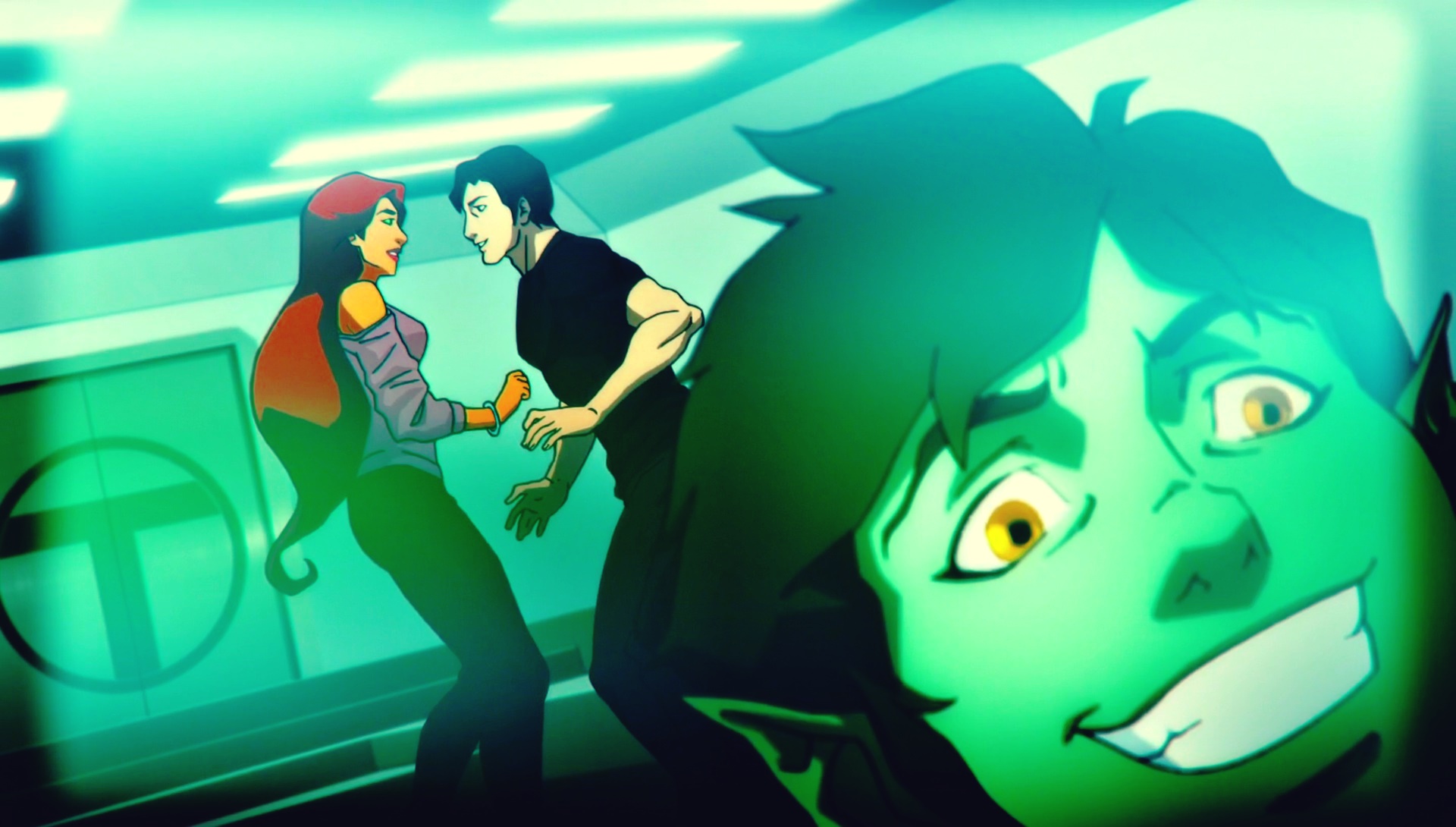 Beast Boy Dick Grayson Garfield Logan Robin Dc Comics Starfire Dc Comics Teen Titans Teen Titans The Wallpaper:1920x1090