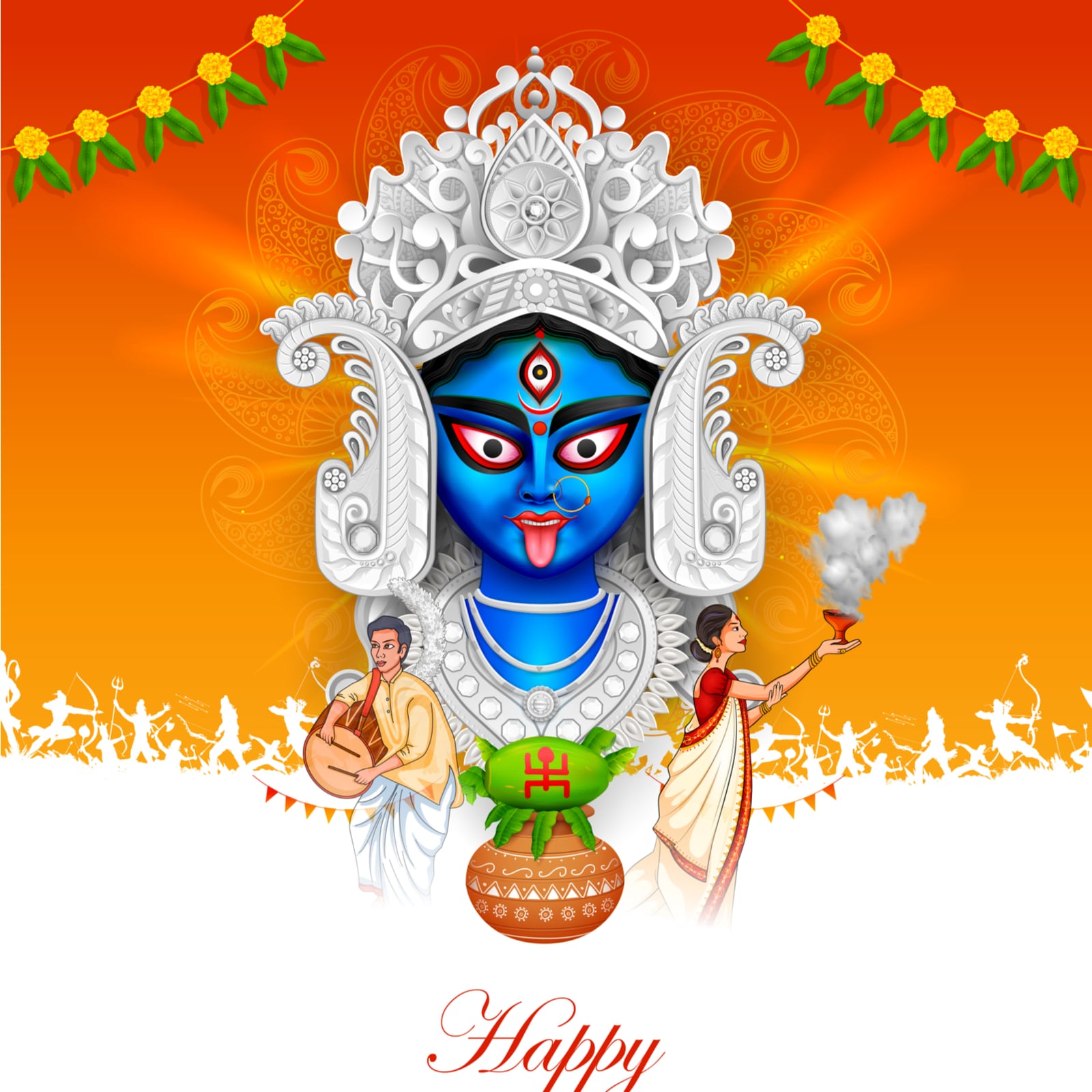 Kali Chaudas Wallpapers Wallpaper Cave