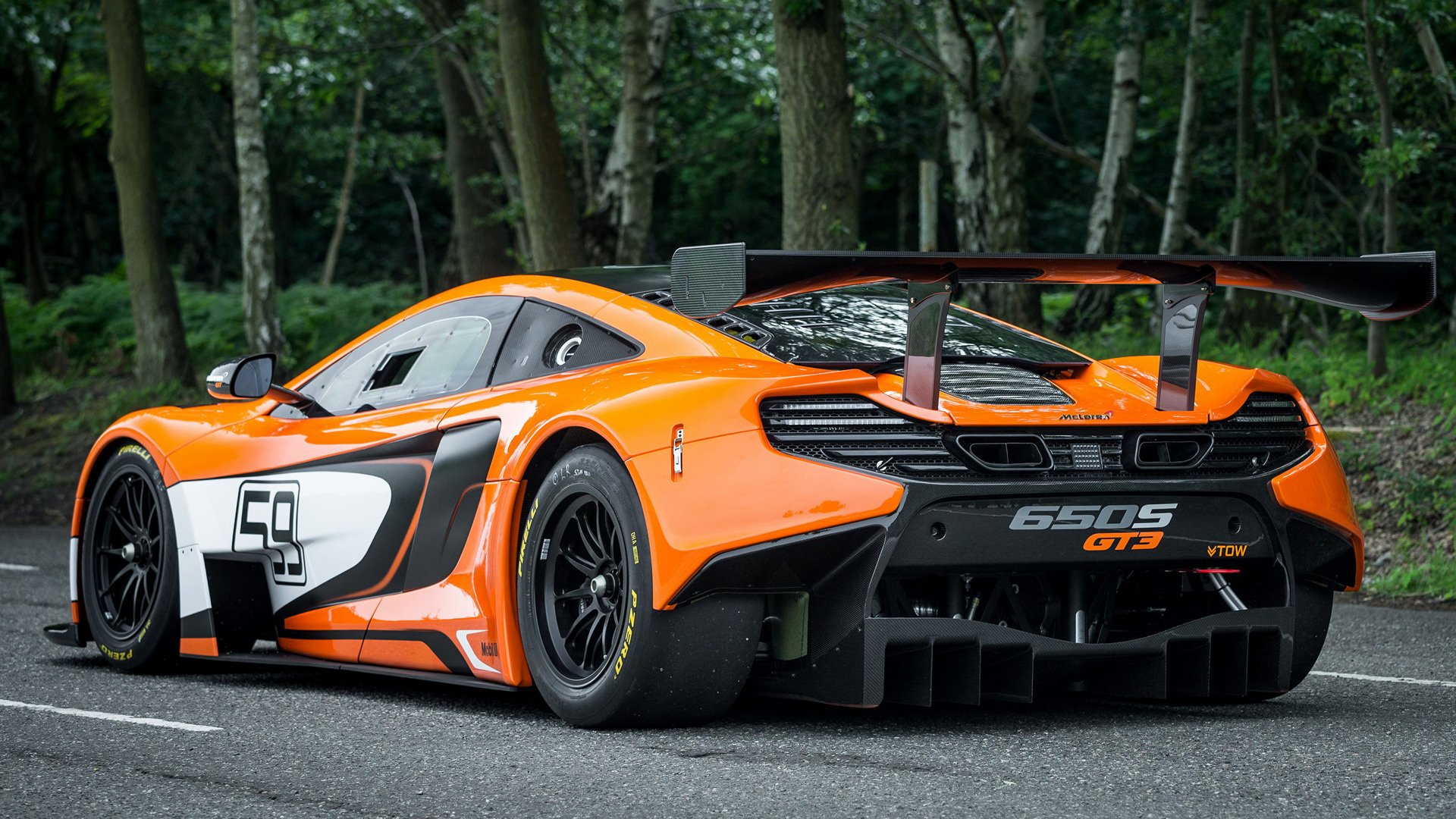 McLaren 650S GT3 HD Wallpaper
