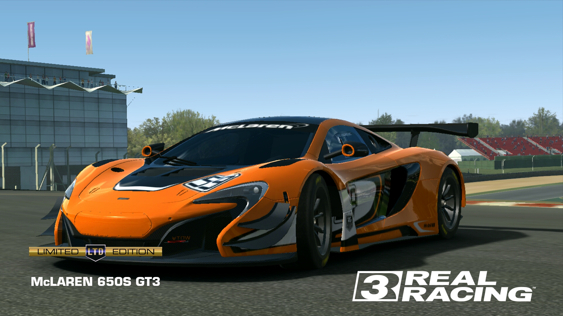 McLAREN 650S GT3. Real Racing 3