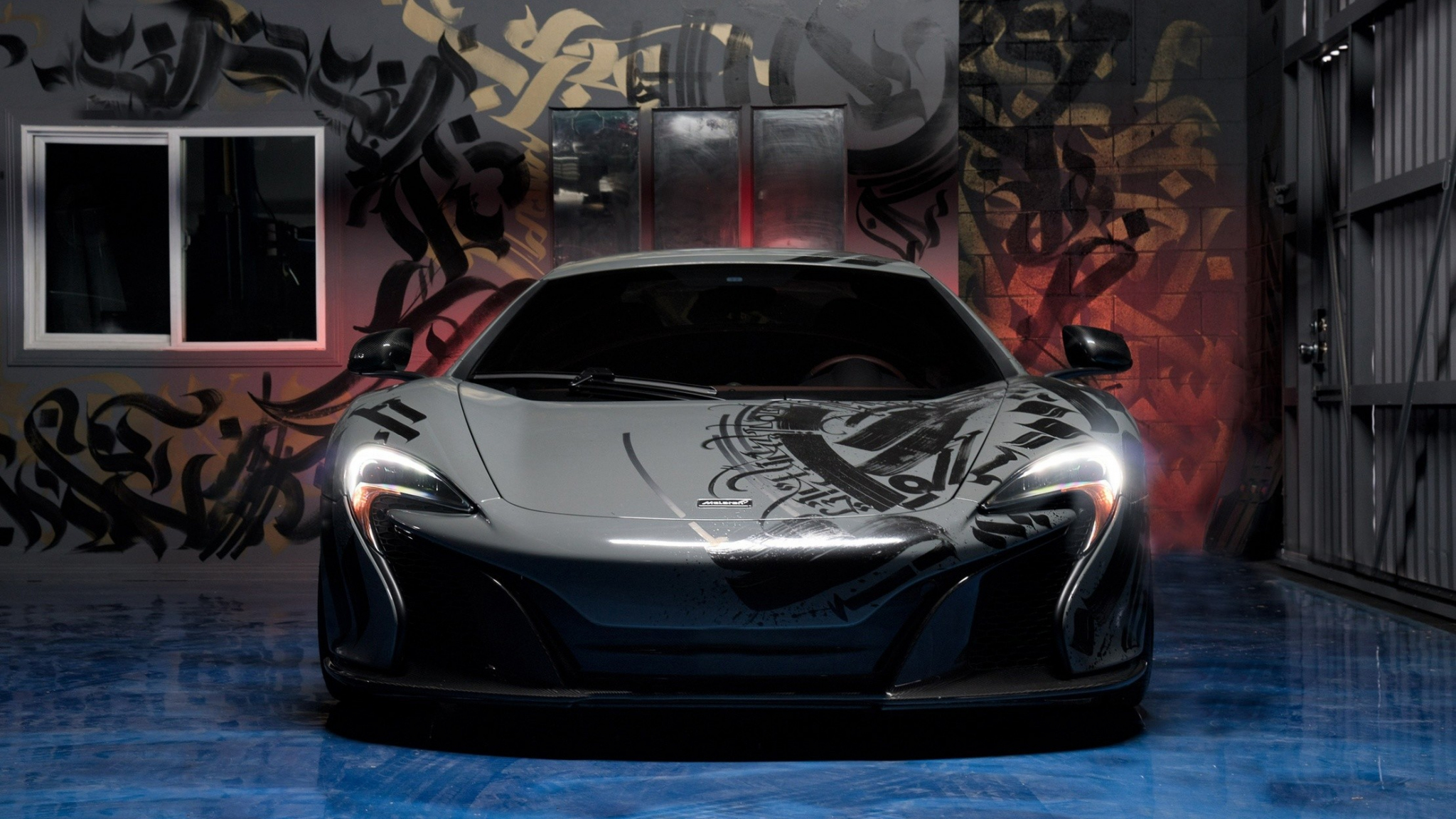 Desktop Wallpaper Mc Laren 650 S Gt3, Sports Car, Front, HD Image, Picture, Background, Db6889