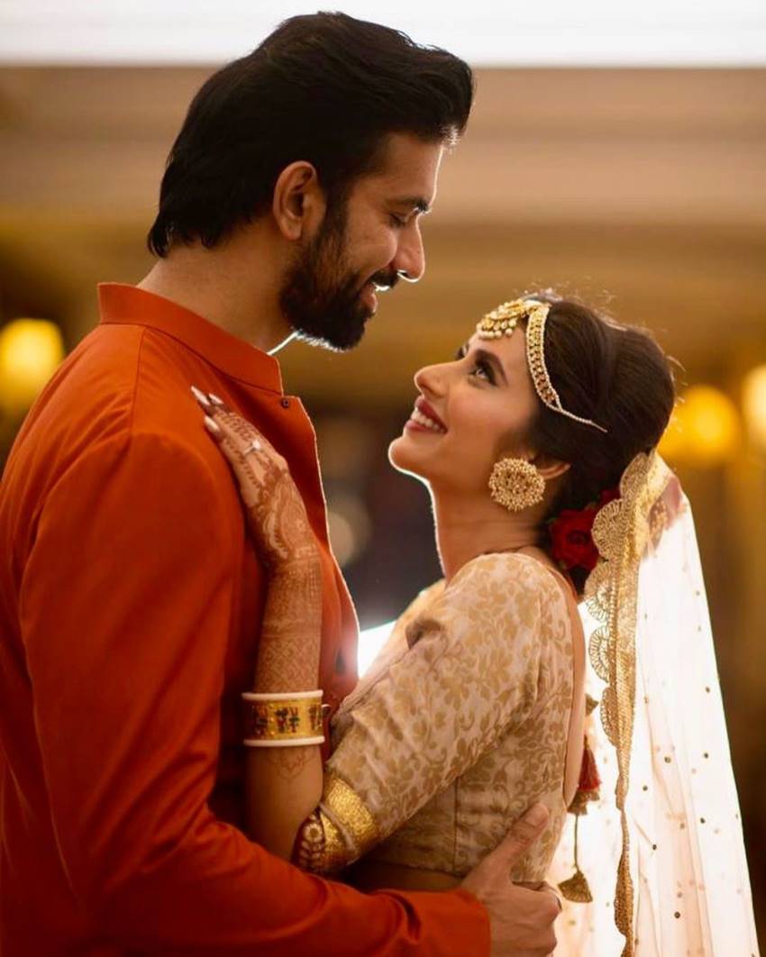 SuShmita Sen's Brother Rajeev And Charu Asopa Wedding Photo
