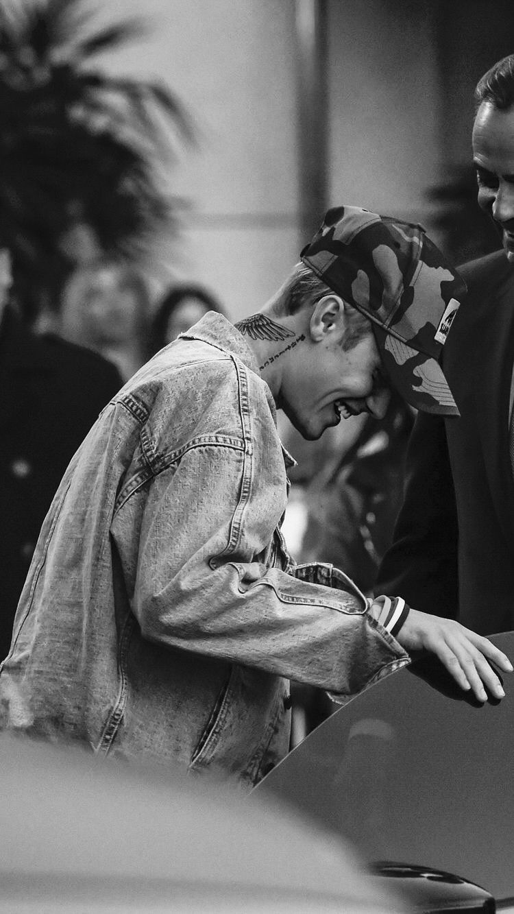 Justin Bieber Black And White Wallpapers Wallpaper Cave