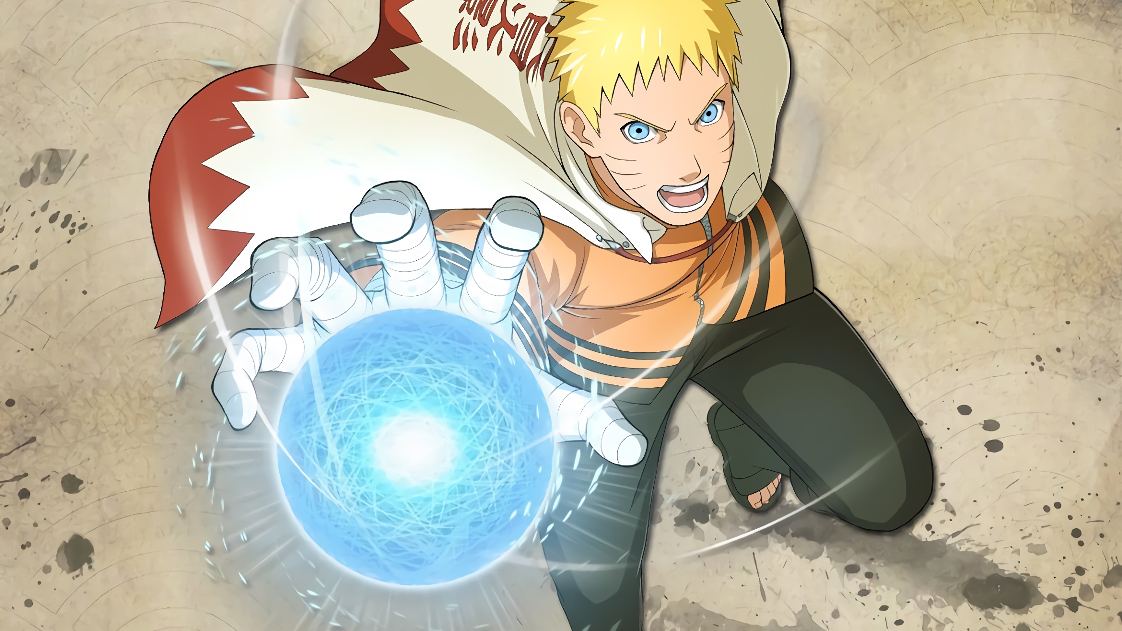 Naruto Uzumaki Rasengan Boruto Anime 4K