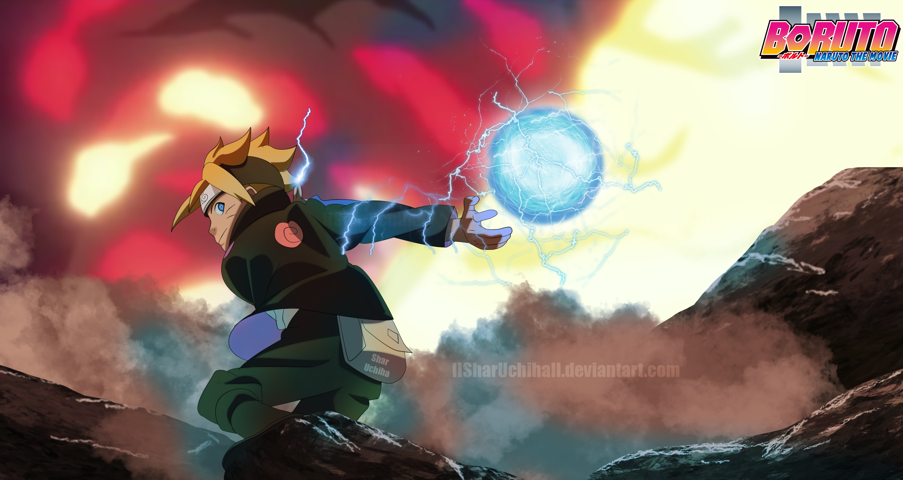 Boruto Uzumaki Rasengan Naruto Wallpaper:2935x1562