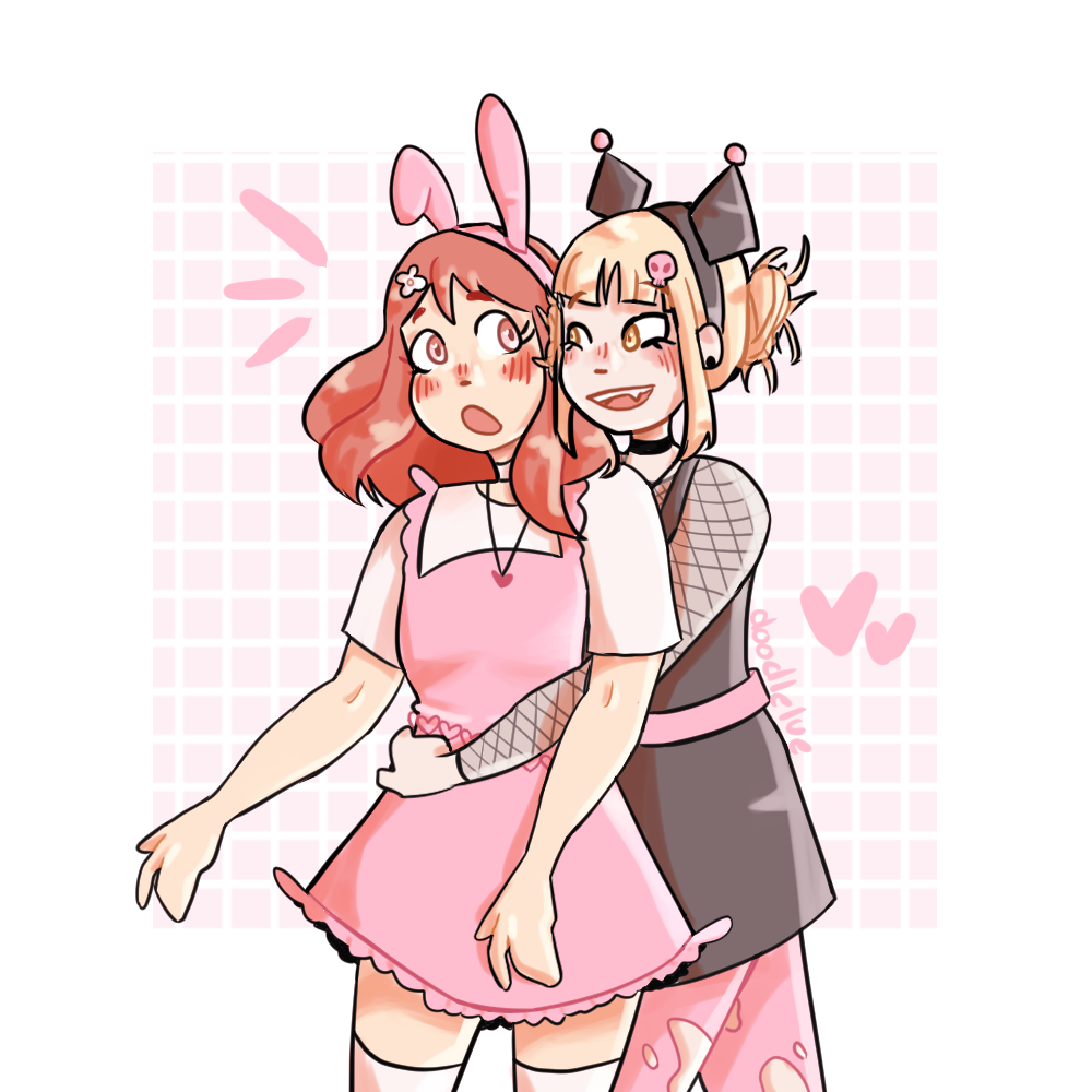 Halloween night Uraraka and toga. Cute anime character, My hero academia episodes, My hero academia manga